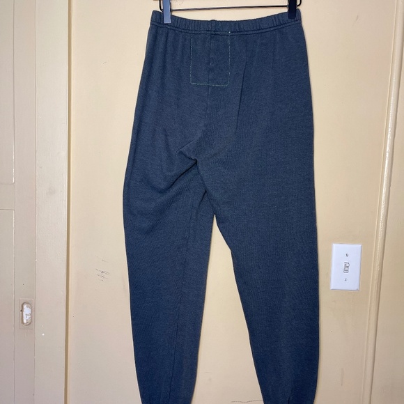 Aviator Nation Gray Pants with White Lightning Bolt - Picture 5 of 5